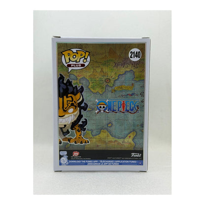 Funko Pop ! Rob Lucci - One Piece #2150 Shared Sticker - Signed by Japanese Voice Actor JVA Tomokazu Seki with MEAS Authentication