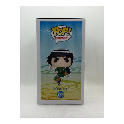 Funko pop! Rock Lee - Naruto Shippuden #739 Hot topic with barcode - Signed by Japanese Voice Actor JVA Yōichi Masukawa with HIT Authentication