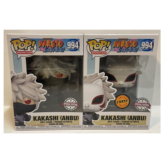 Bundle Funko Pop! Kakashi Anbu - Naruto Shippuden #994 Chase + Common