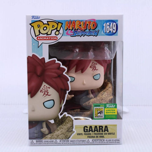 Funko POP! Gaara - Naruto Shippuden #1649 - SDCC Con sticker