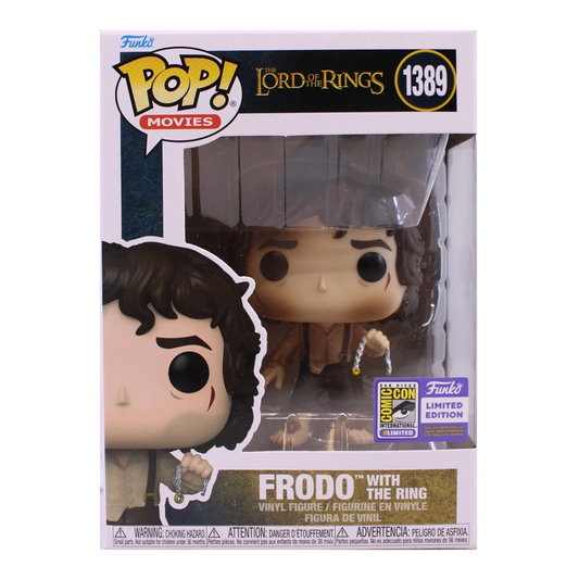 Funko POP! Frodo With The Ring - The Lord of the Rings #1389 - San Diego Comic Con