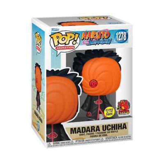 Funko Pop! Madara Uchiha #1278 Naruto Shippuden - Glow in the Dark + Dragons Trading Exclusive