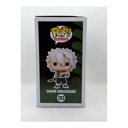 Funko Pop ! Sanemi Shinazugawa - Demon Slayer #1253 - Signed by Japanese Voice Actor JVA Tomokazu Seki with MEAS Authentication