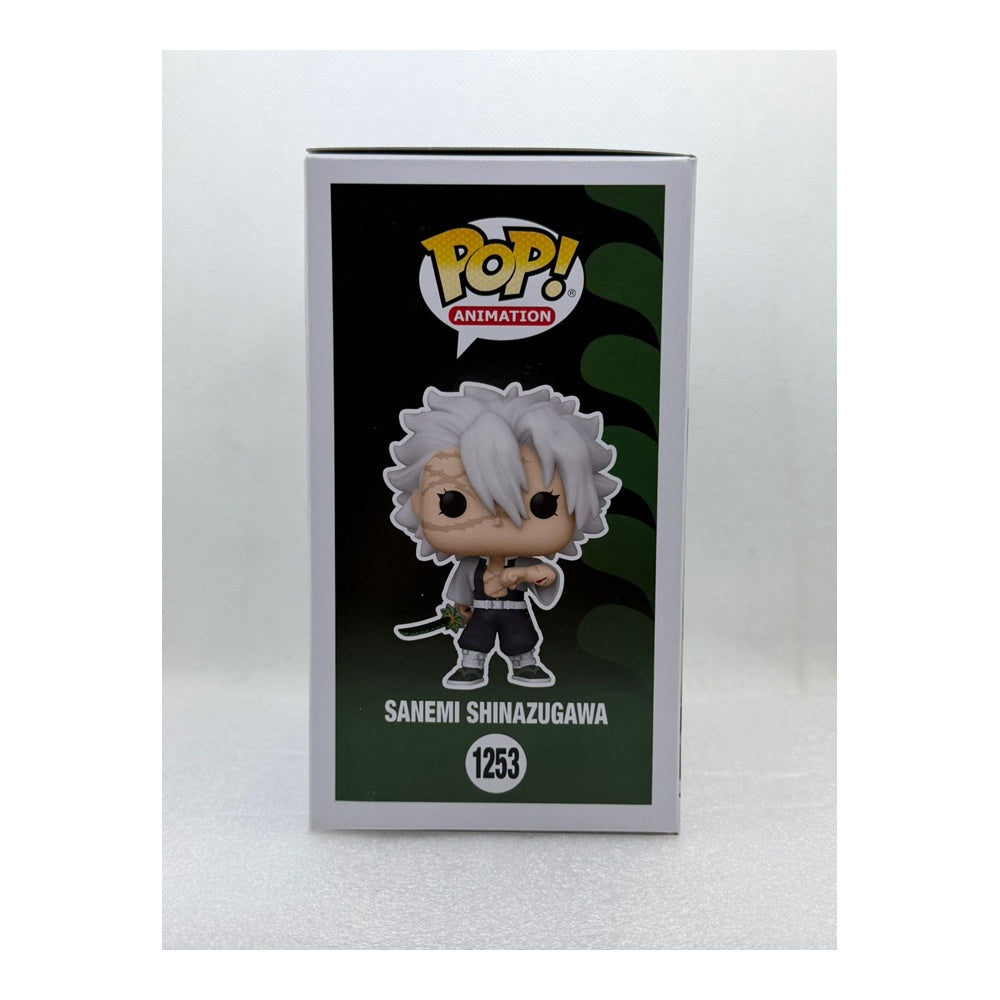 Funko Pop ! Sanemi Shinazugawa - Demon Slayer #1253 - Signed by Japanese Voice Actor JVA Tomokazu Seki with MEAS Authentication