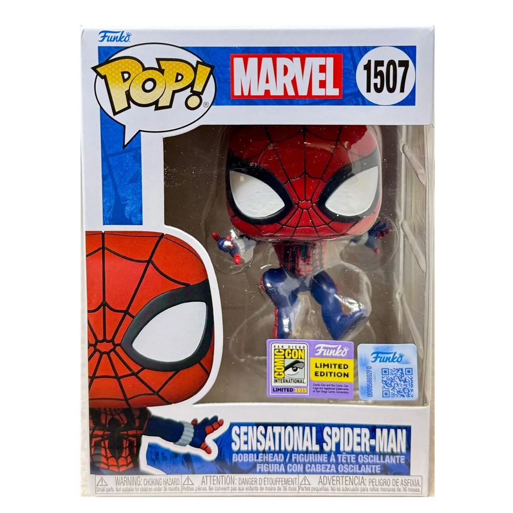 Funko Pop! Sensational Spider-Man - Marvel #1507 - SSDC Exclusive 2025