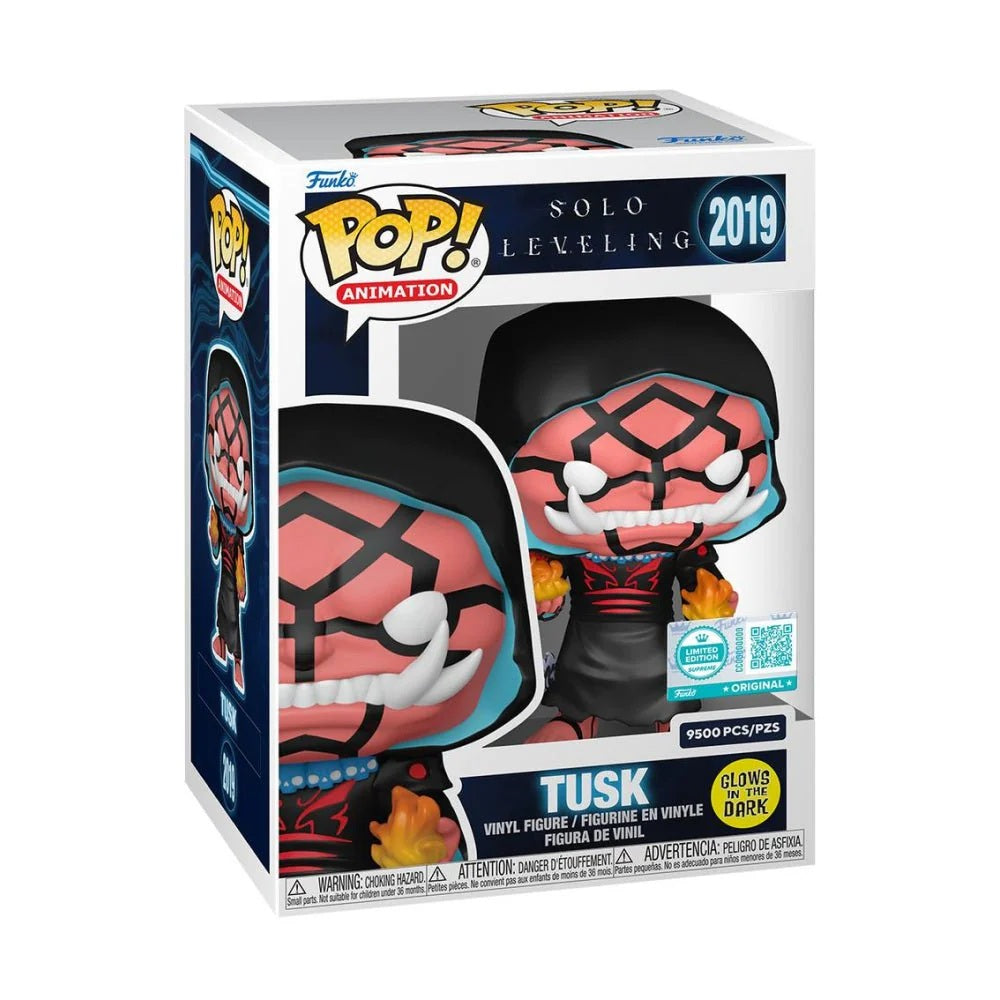 Funko Pop! Tusk - Solo Leveling #2019 - Glow in the dark - 9500 PCS