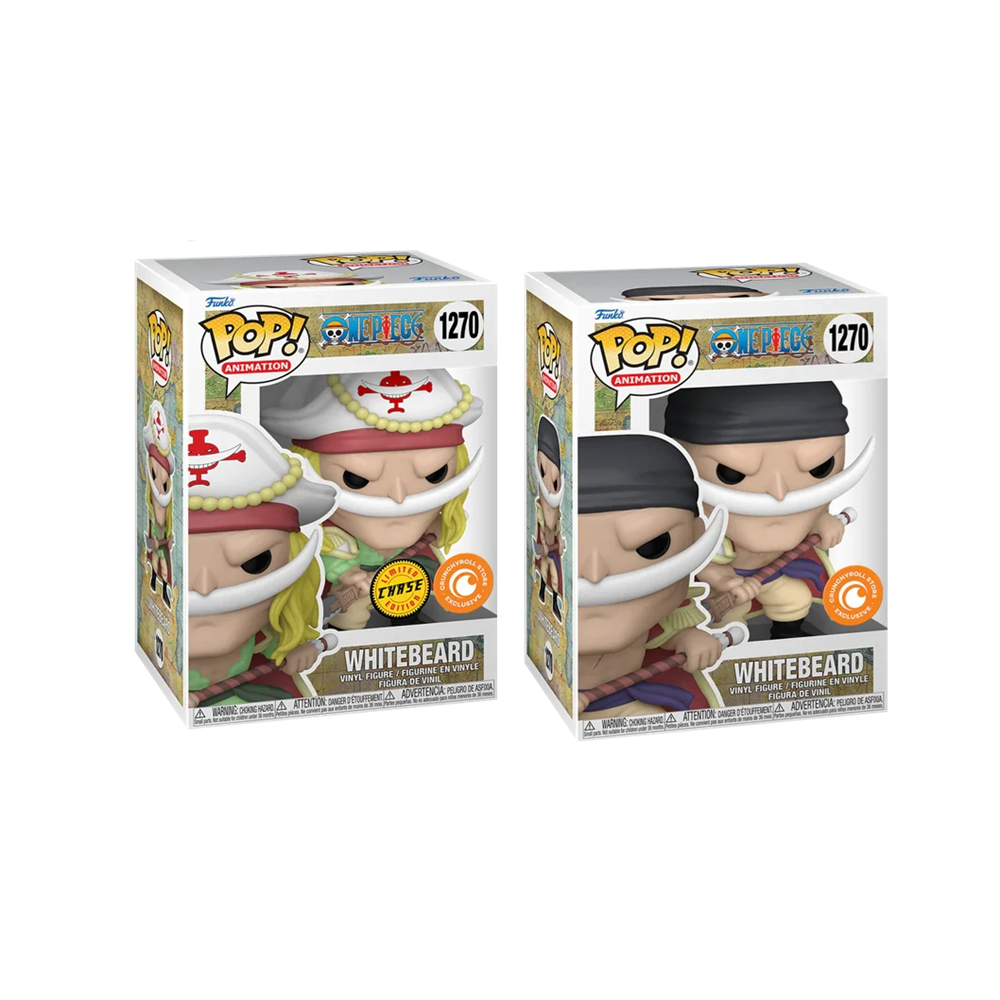 Bundle: Funko POP! WhiteBeard - One Piece #1270 Crunchyroll Exclusive Chase Bundle